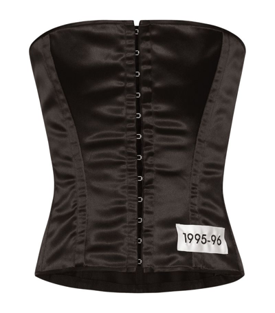 Dolce & Gabbana Corset In Black