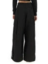 Palm Angels Cargo Pants In Black