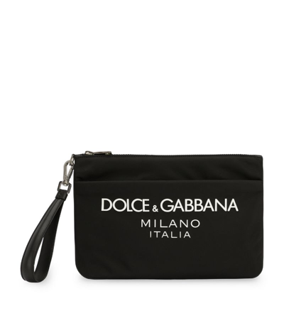 Dolce & Gabbana Logo Nylon Pouch