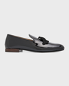 TOM FORD MEN'S PATENT LEATHER TASSEL LOAFERS