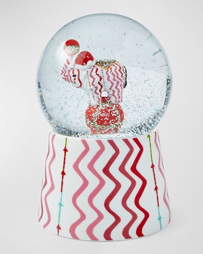 Kit Kemp For Spode Christmas Doodles Rik Rak Snow Globe In Assorted
