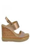 HOGAN HOGAN CORK WEDGE SANDALS