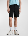 Rag & Bone Men's Perry Stretch Twill Shorts In Black