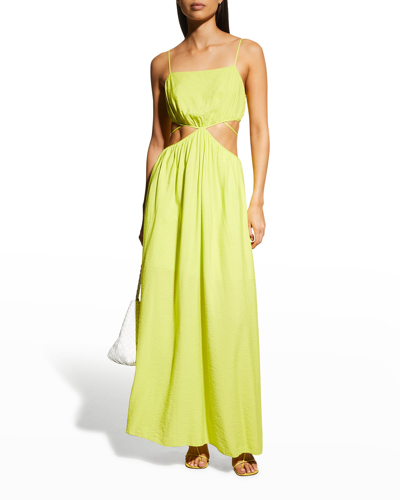 meshki maya beaded mesh maxi dress Elaine Chiffon Beaded Maxi Dress / Sky Blue | MESHKI