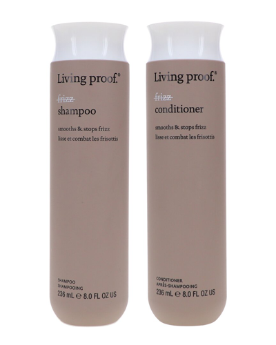 Living Proof 8oz No Frizz Shampoo & Conditioner Combo Pack