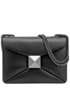 Tiffany & Fred Soft Smooth Leather Shoulder Bag In Black