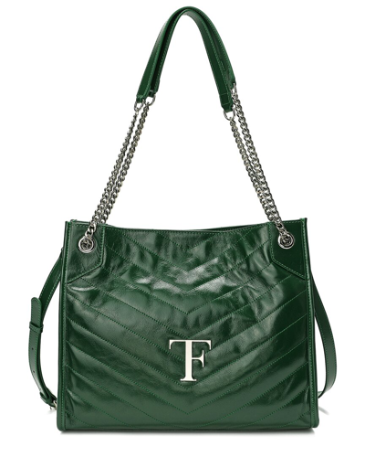 Tiffany & Fred Oil-waxed Leather Tote