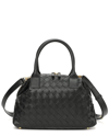 TIFFANY & FRED TIFFANY & FRED PARIS LARGE WOVEN LEATHER SATCHEL