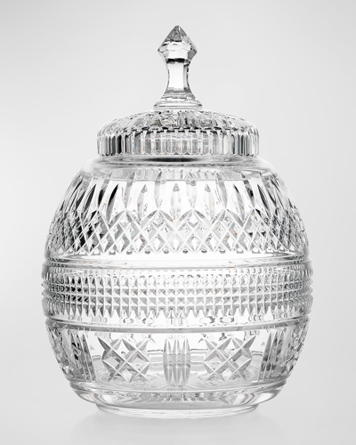 Waterford Crystal Mastercraft Cookie Jar Crystal Decorative Accent