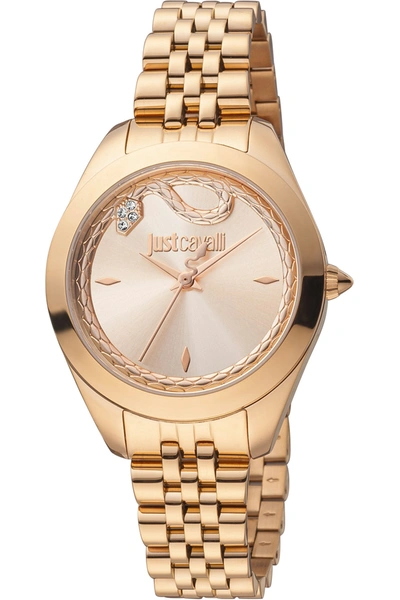 Just Cavalli Women's 32mm Watch In Gold