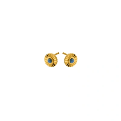 Pernille Corydon Autumn Sky Stud Gold Earrings