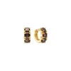 CARRE CARRÉ GOLD PLATED HOOP EARRING 1CM