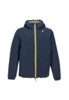 K-way Bonded  Jacket In Blue