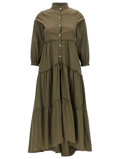 Le Twins Claire Dress In Green