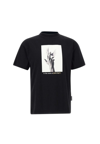 PALM ANGELS PALM ANGELS "WINGS CLASSIC TEE" COTTON T-SHIRT
