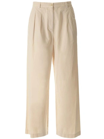 Apc A.p.c. Straight Leg Pants In Aad