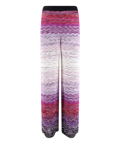 Missoni Trousers In Pink