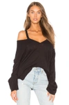 FEEL THE PIECE ENSLEY CUT OUT TOP,CR72230