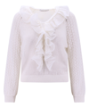 Alberta Ferretti Sweater In White