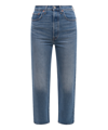 Levi's Ribcage Straight Ankle In Blue