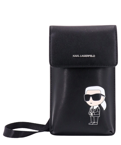 Karl Lagerfeld Shoulder Bag In Black