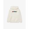 Off-white Arrows Cotton Hoodie In Off White