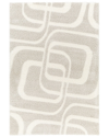 Surya Cloudy Shag Polyester Rug In Grey