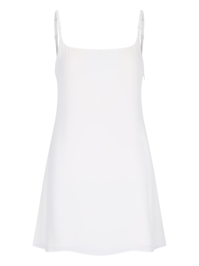 Courrèges Mini Dress "slip" In White