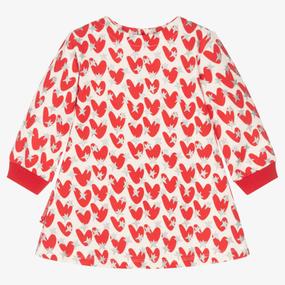 Agatha Ruiz De La Prada Kids'  Girls Red Jersey Dress & Tights Set