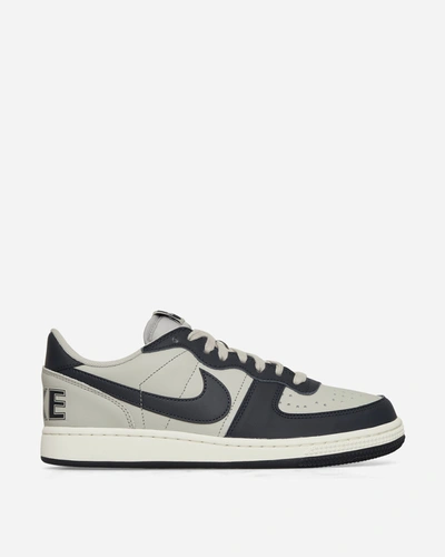 Nike Terminator Low Sneaker In Grey/navy