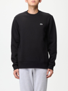 Lacoste Logo-appliqué Sweatshirt In Black