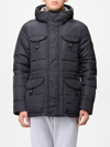 Peuterey Aiptek Jacket Dark Blue Aiptek Nbe 03 Fur - 215 In Black