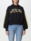 Versace Jeans Couture Sweatshirt With Logo In Black