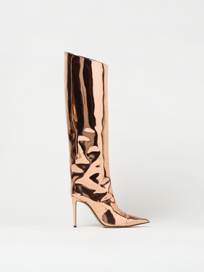 Alexandre Vauthier Boots  Woman Color Rose Gold In Rose Gold