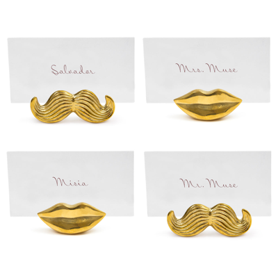 Jonathan Adler Mr. And Mrs. Placecard Holders, Set Of 4