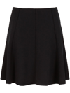 Emporio Armani Barathea-wool Flared Skirt