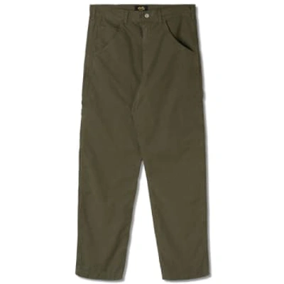 Stan Ray Olive Ripstop 80s Painter Trousers In Green