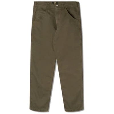 Stan Ray Olive Twill 80s Painter Pants In Green
