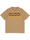 GUCCI COTTON T-SHIRT WITH LOGO