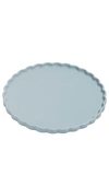 Fazeek Two Ceramic Side Plate In Baby Blue