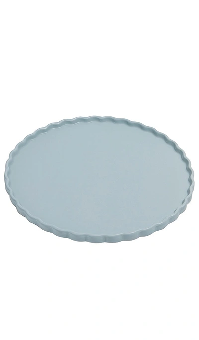Fazeek Two Ceramic Dinner Plate In Blue