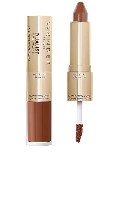 Wander Beauty Dualist Matte And Illuminating Concealer In Ebony