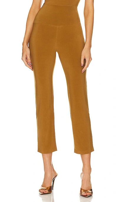Norma Kamali Pencil Trouser In Woods
