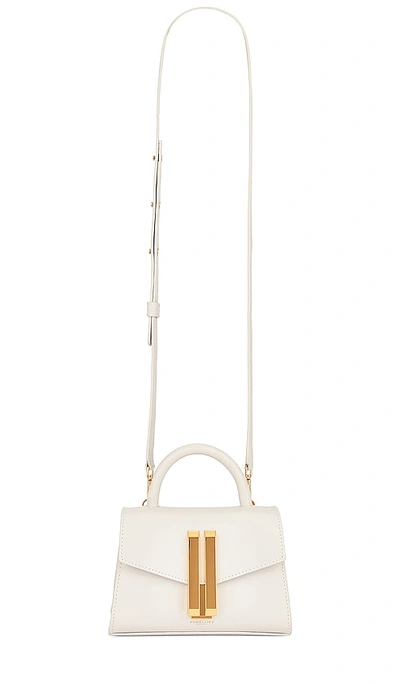 Demellier London Nano Montreal Bag In Off White Smooth
