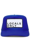 Friday Feelin Locals Only Hat In Cobalt