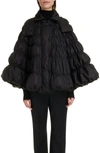 CHLOÉ QUILTED BUBBLE HOODED DOWN PUFFER COAT