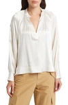 Rails Wynna Silk Blouse In Ivory