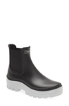 Toni Pons Covent Waterproof Lug Sole Boot In Black/ Ice Gel