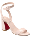 Christian Louboutin Miss Sabina 85 Patent-leather Heeled Sandals In Pink