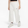 Nike Women's  Sportswear Phoenix Fleece High-waisted Cropped Sweatpants In Sail/black